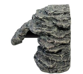 Repto Terrarium Deco Basking Versteck Grau L