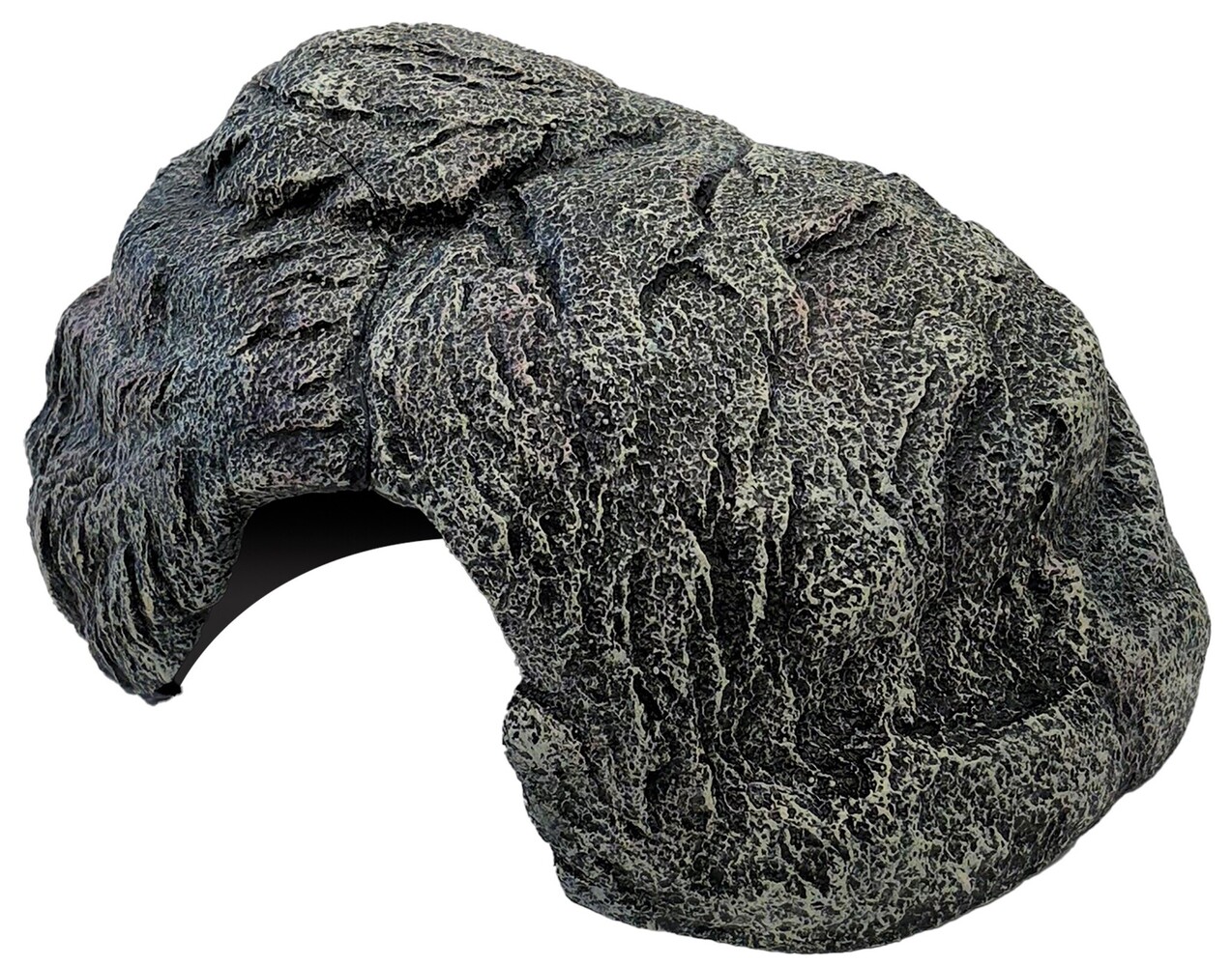 Repto Terrarium Deco Versteck Grau M