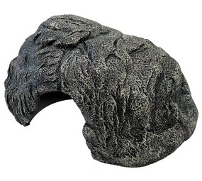 Repto Terrarium Deco Versteck Grau M