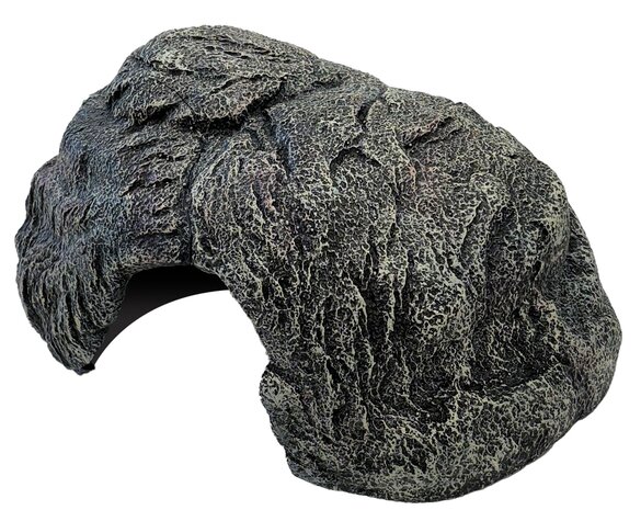 Repto Terrarium Deco Versteck Grau L