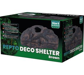 Repto Terrarium Deco Versteck Braun S