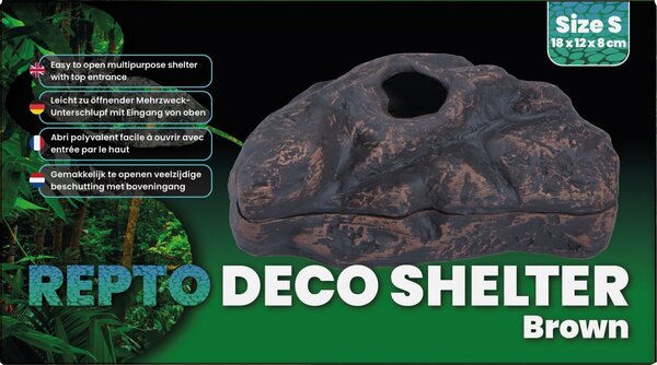 Repto Terrarium Deco Versteck Braun S