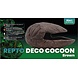 Repto Terrarium Deco Cocoon Versteck Braun L