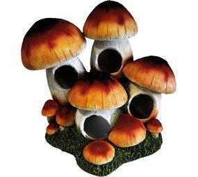 Repto Terrarium Deco Mushroom Hotel Versteck