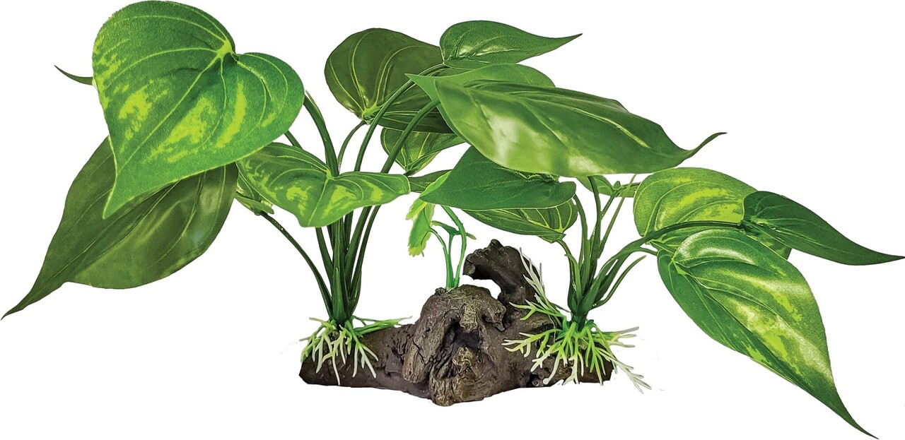 Repto Terrarium Kunstpflanze auf Dekoration Light Green