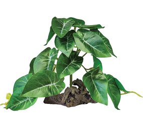 Repto Terrarium Kunstpflanze auf Dekoration Elephant Green