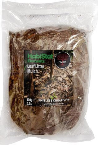 Habistat Terrarium Laubstreu Mulch 100g
