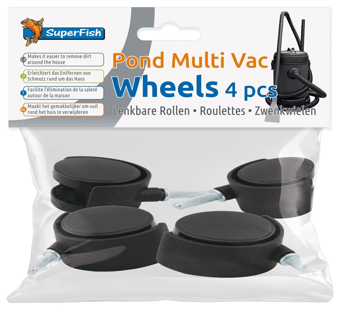 Superfish Pond Multi Vac Räder 4 Stück