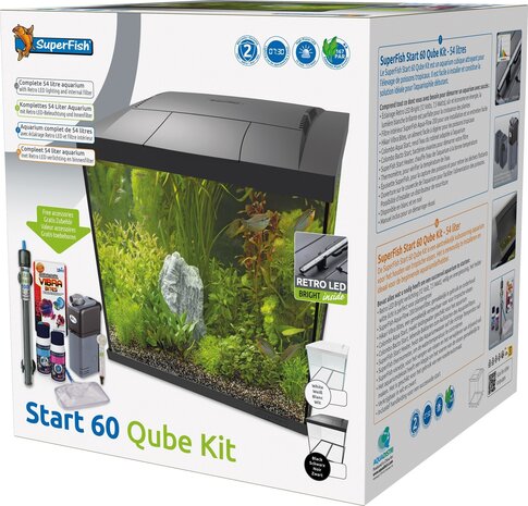 Superfish Start 60 Qube Kit Schwarz