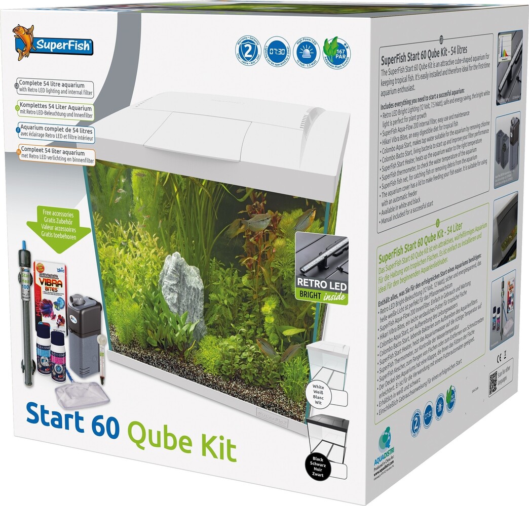 Superfish Start 60 Qube Kit Weiß