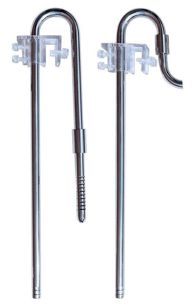 Superfish Scape Edelstahl In- und Outlet Kit 12mm