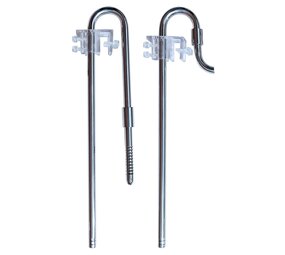 Superfish Scape Edelstahl In- und Outlet Kit 12mm