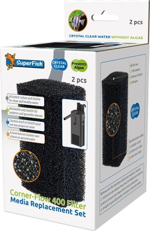 Superfish Corner Filter 400 Media Replac Set