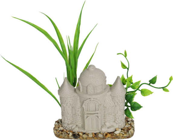 Sydeco Kunstpflanze Schloss 22cm