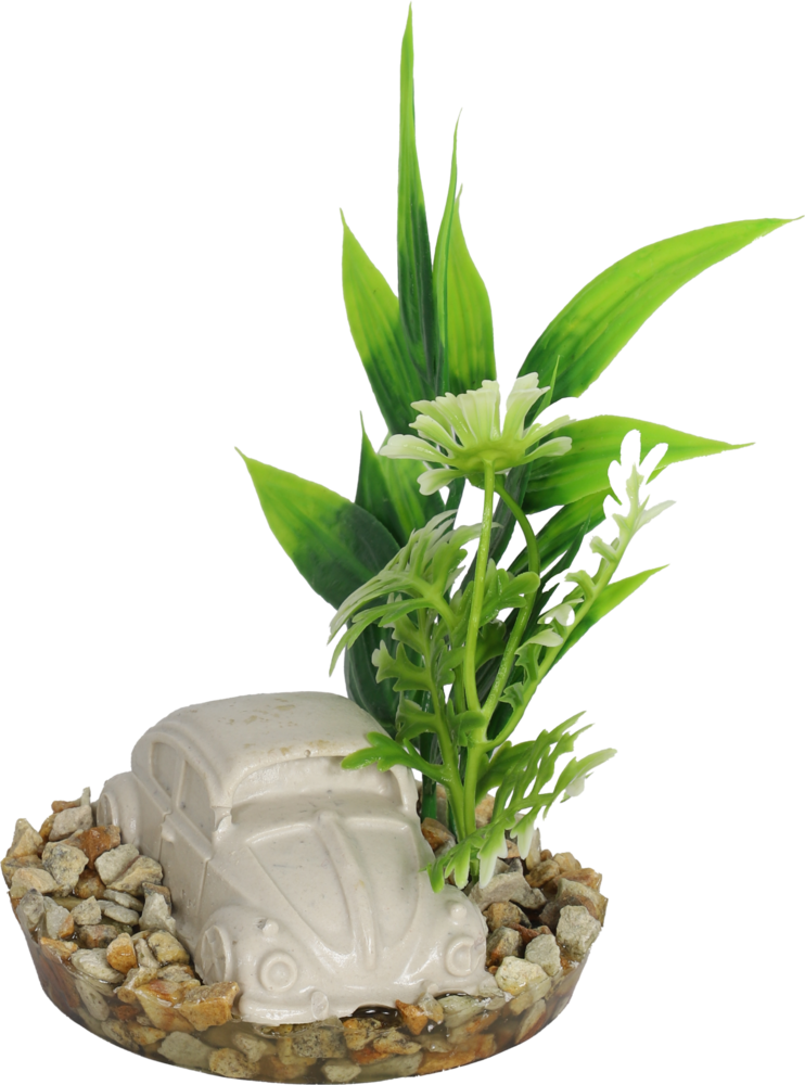 Sydeco Kunstpflanze Auto 14cm