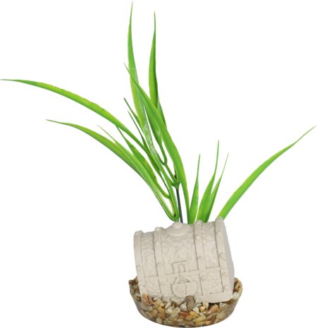 Sydeco Kunstpflanze Schatzkiste 20cm