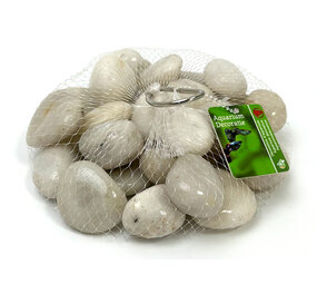 Aquadeco Beach Pebbles Weiß 20–30mm