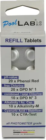 Flotide Tablet Refill Pack für PoolLab 2.0 Photometer
