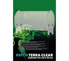 Repto Terra Clear Cylinder 33x20x20cm
