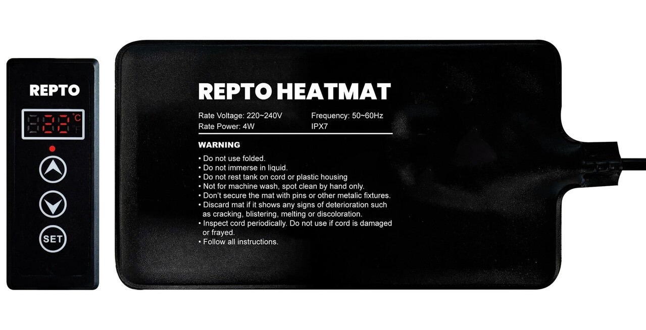 Repto Heatmat Thermostat 4W 18x10cm