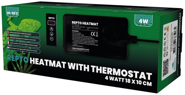 Repto Heatmat Thermostat 4W 18x10cm