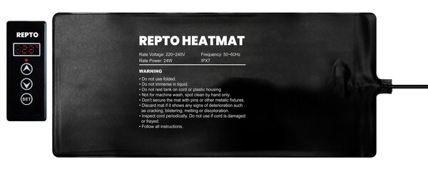 Repto Heatmat Thermostat 24W 45x20cm