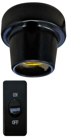 Repto Ceramic E27 Light Holder Surface