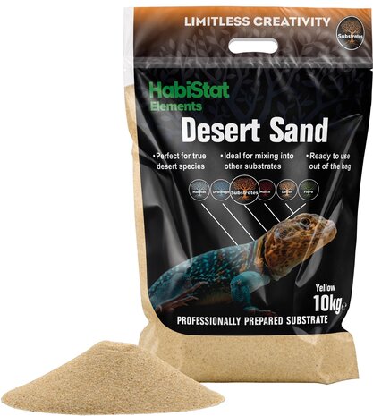 Habistat Desert Sand Yellow 10kg