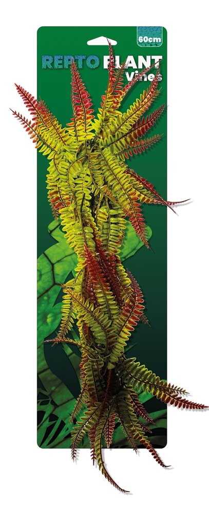 Repto Terrarium Kunstpflanze Vines Red/Green Fern 60cm