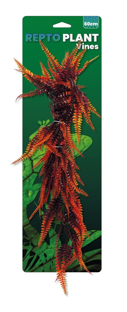 Repto Terrarium Kunstpflanze Vines Orange Fern 60cm