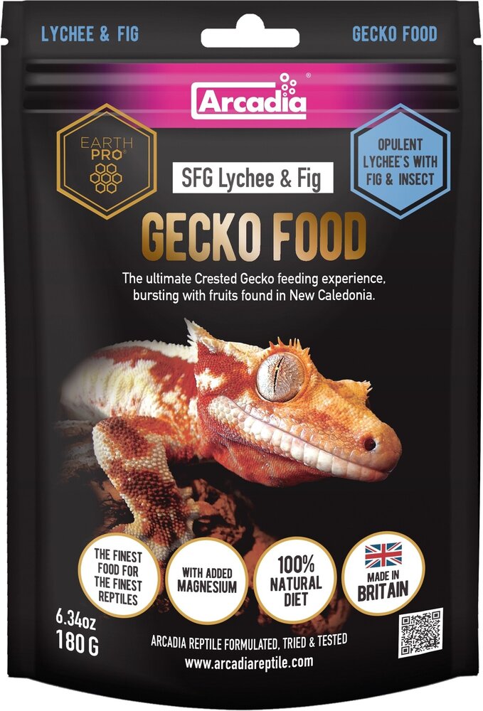 Arcadia Earth Pro Stickyfood Litschi & Feige 180g