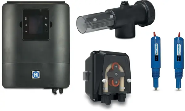 Hayward Zoutelektrolyse Einheit 150m³ Typ Aquarite HC LS NG All‑in