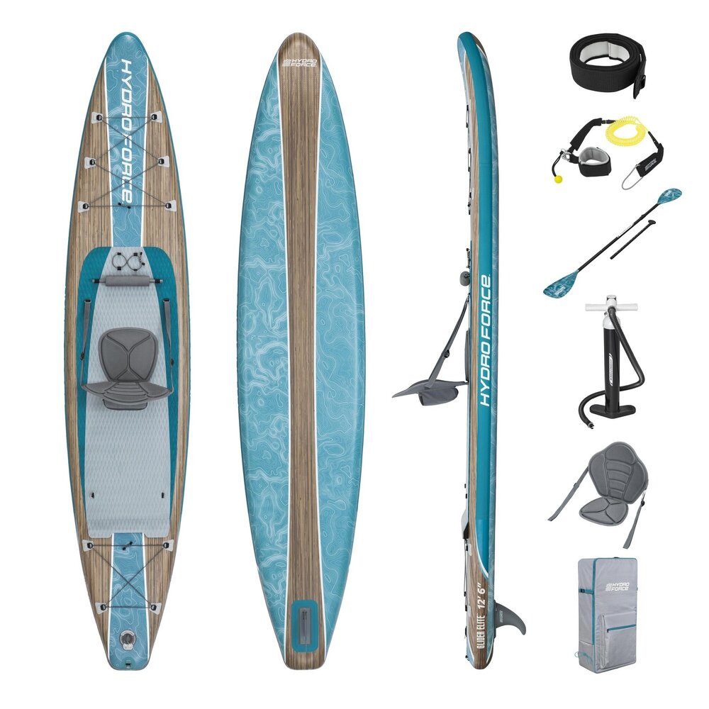 Bestway Hydro Force SUP Board Glider Elite Convertible 2‑in‑1 Set