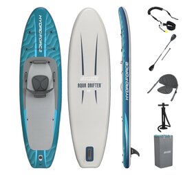 Bestway Hydro Force SUP Board Aqua Drifter Convertible 2‑in‑1 Set 335