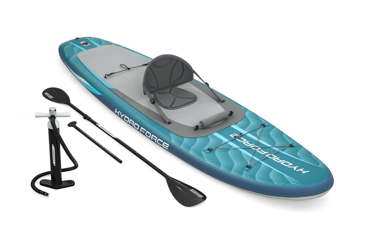 Bestway Hydro Force SUP Board Aqua Drifter Convertible 2‑in‑1 Set 335