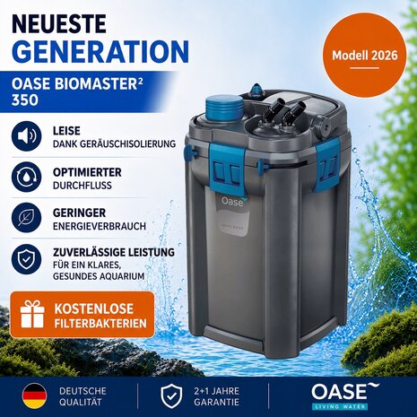 Oase BioMaster2 350 + GRATIS Startbakterien Oase BioMaster2 350 + GRATIS Startbakterien