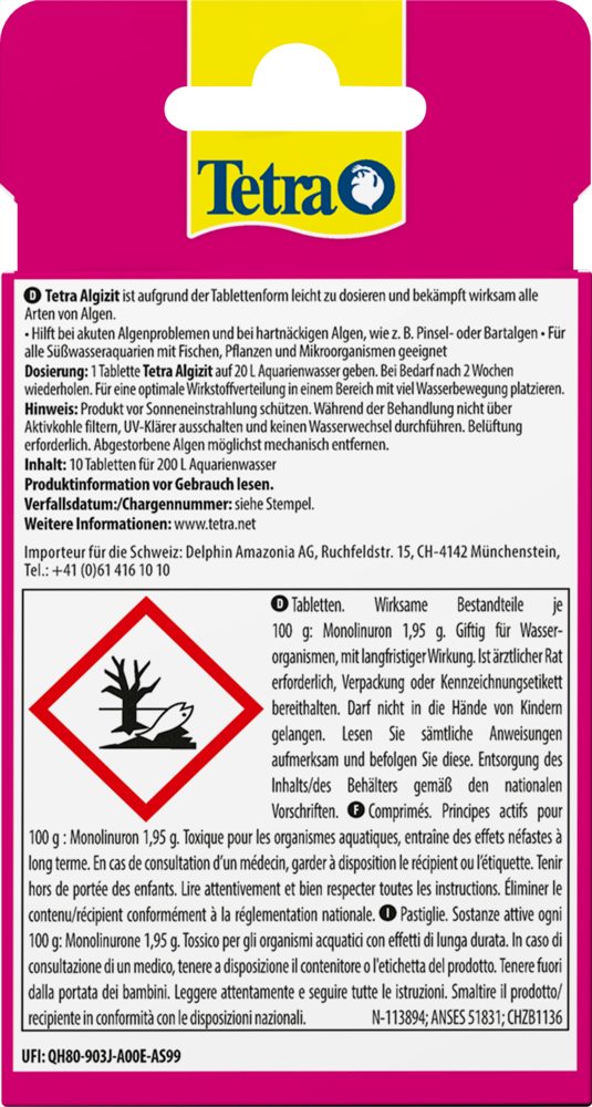 Tetra Algizit 10 Stück