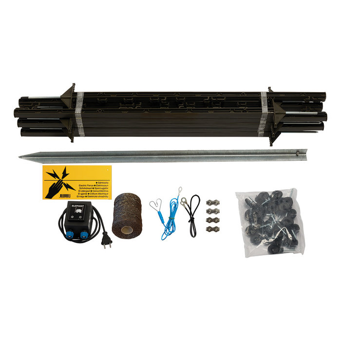 Elephant Basic schrikdraad set - voor honden en katten M8-compact - 50 m / 88 cm