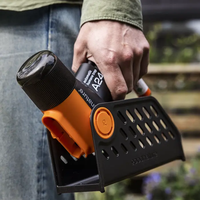 Goodnature Kit de piège à rats Goodnature® A24 Smart Trap + Smart Cap + support de passage