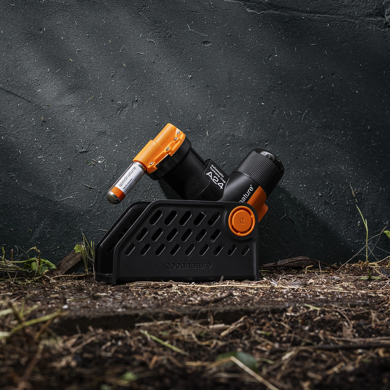 Goodnature Goodnature® Rattenval A24 Smart Trap Kit + Smart Cap + Doorloophouder