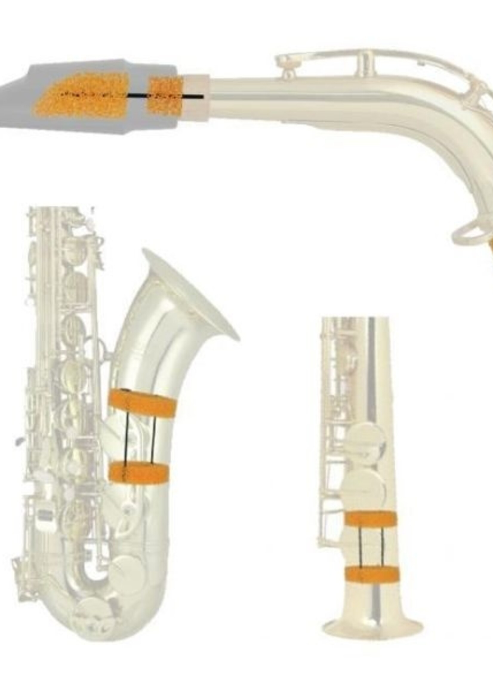 Saxmute Practice Mute demper besklarinet