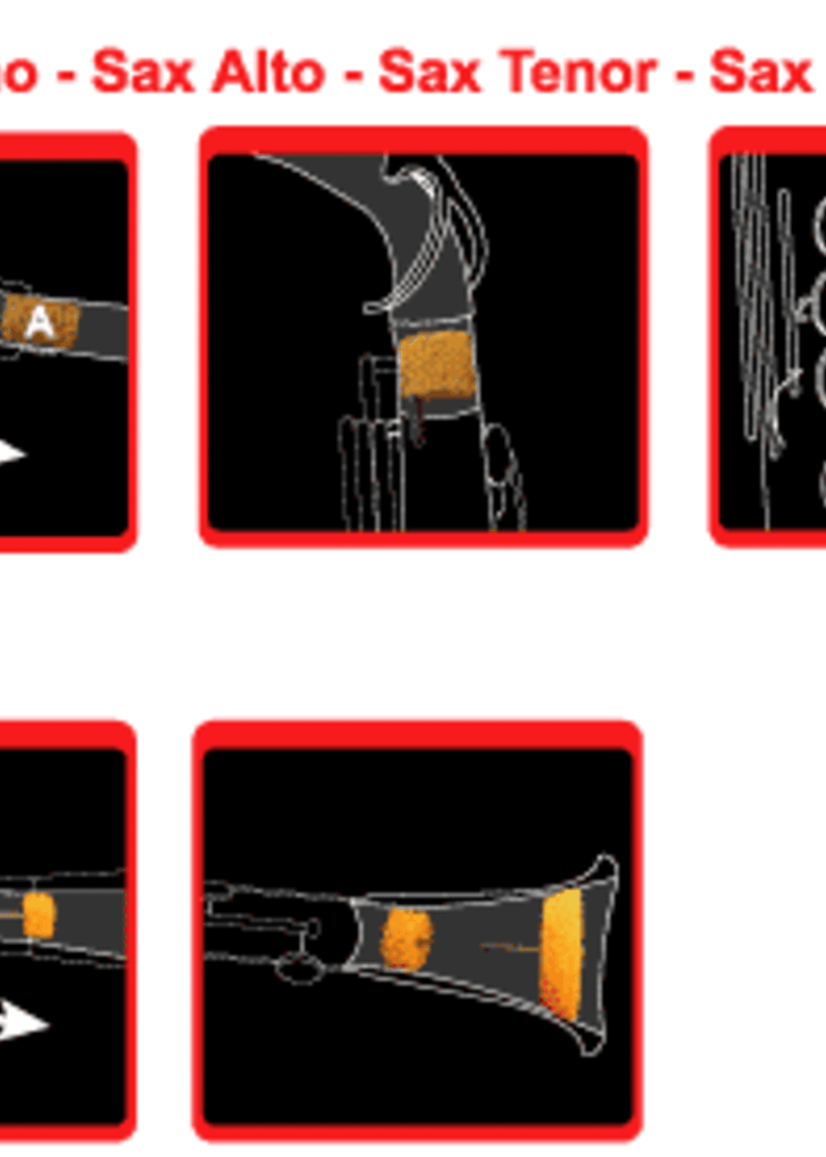 Saxmute Practice Mute demper besklarinet