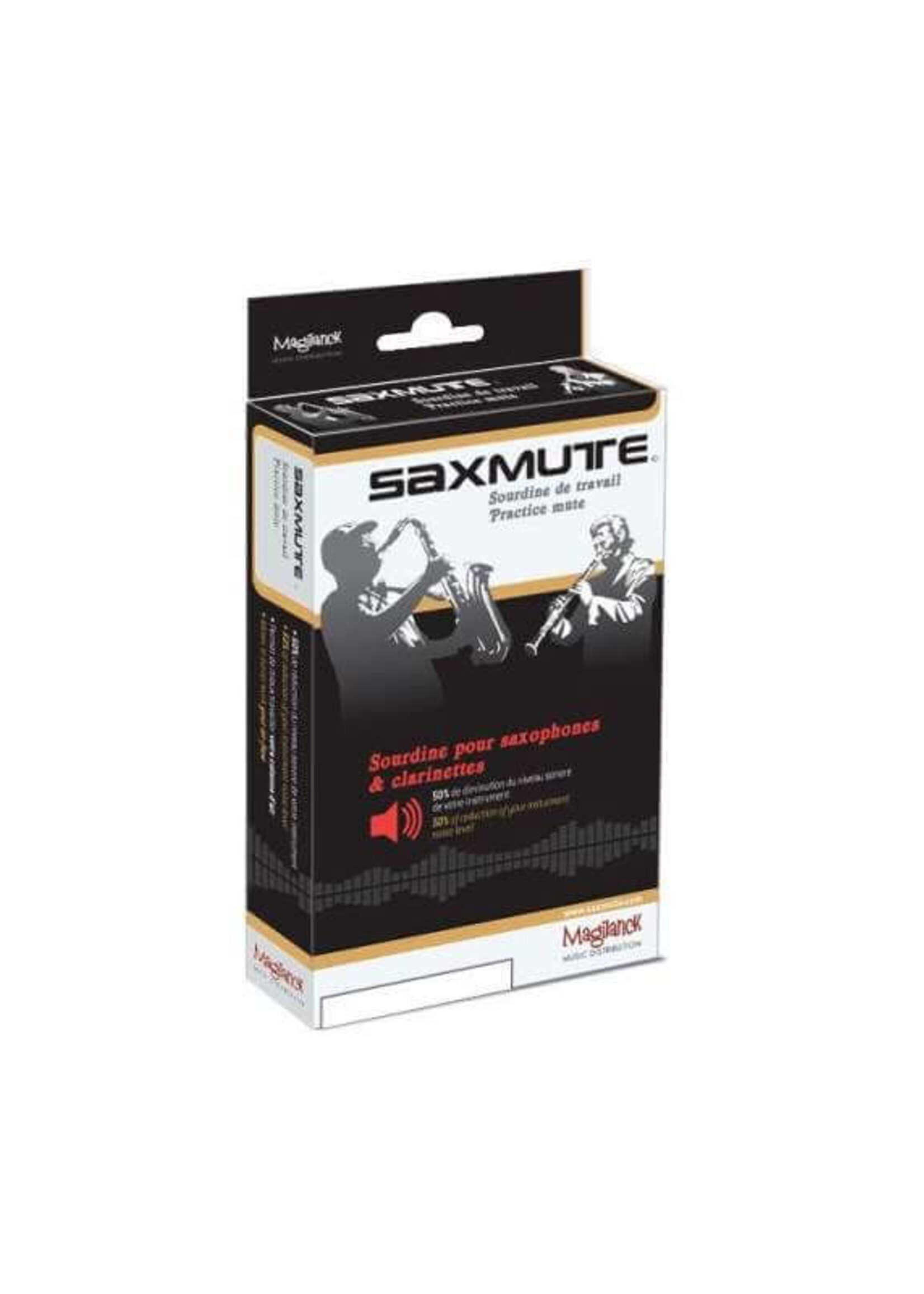 Saxmute Practice Mute demper besklarinet