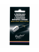 Vandoren VMC6+ mondstukplakkers transparant 6 stuks (0,35 mm)