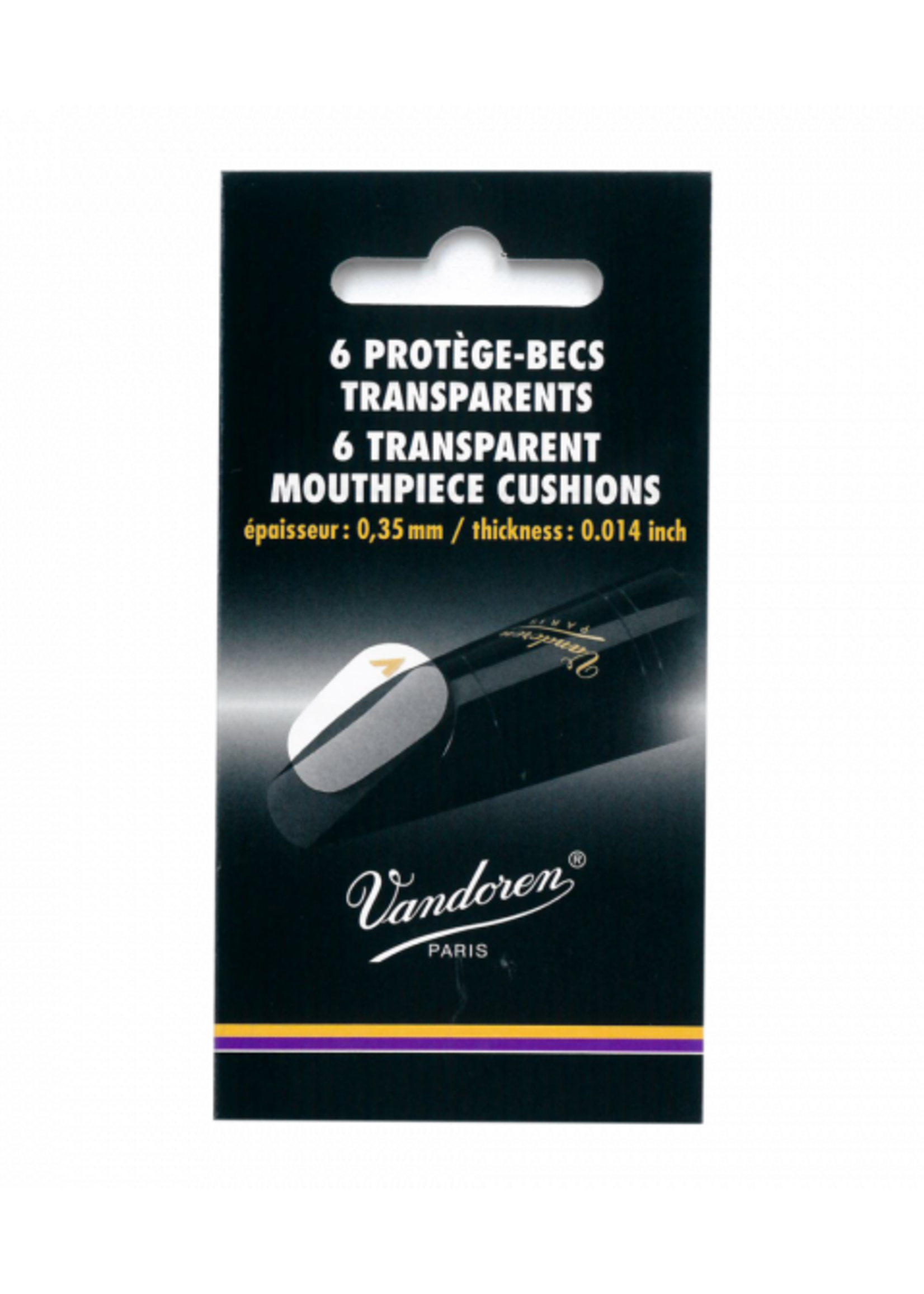Vandoren Vandoren VMC6+ mondstukplakkers 6 stuks (0,35 mm)