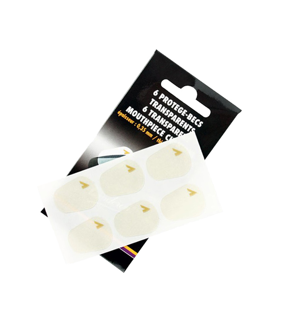 Vandoren VMC6+ mondstukplakkers 6 stuks (0,35 mm)