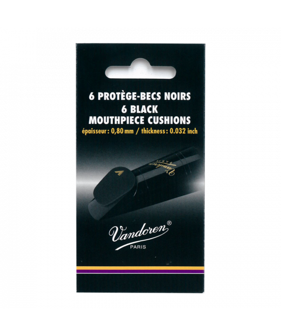 Vandoren VMCX6+ mondstukplakkers 6 stuks (0,8mm)