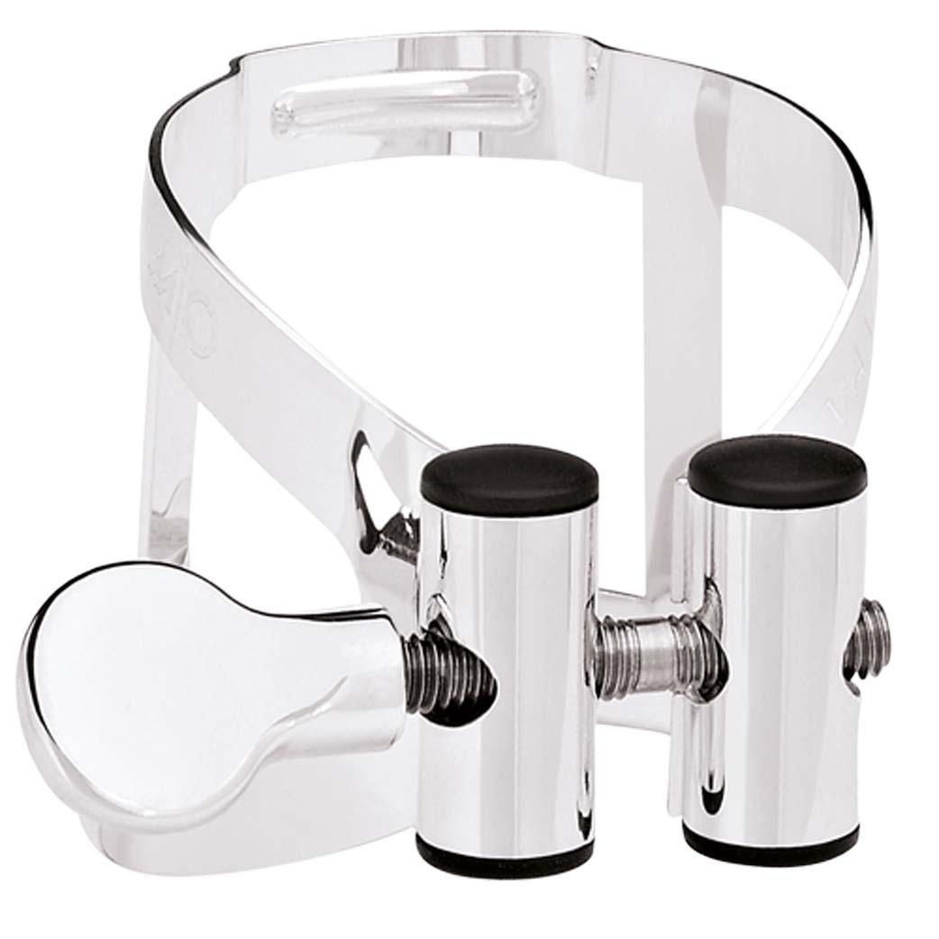 Vandoren M/O verzilverde rietbinder besklarinet - LC51SP