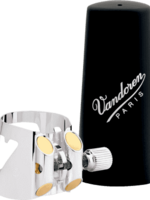 Vandoren Vandoren Optimum verzilverde rietbinder besklarinet - LC01P