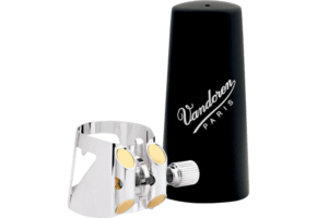 Vandoren Optimum verzilverde rietbinder besklarinet - LC01P